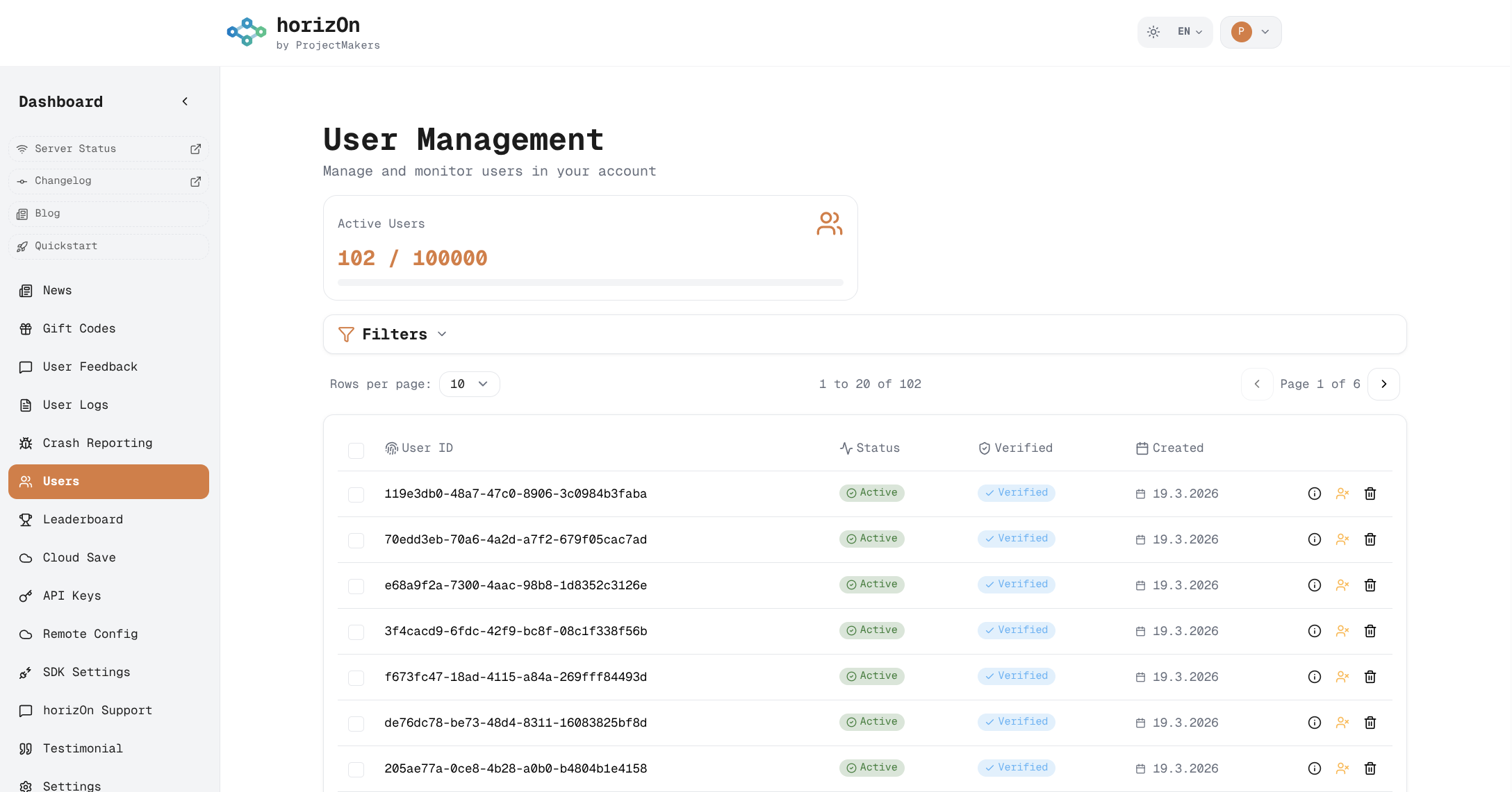 Building a game backend: what we learned from horizOn