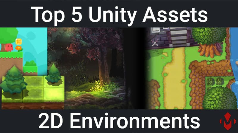 Top 5 Unity Assets 2d Environments Beitragsbild