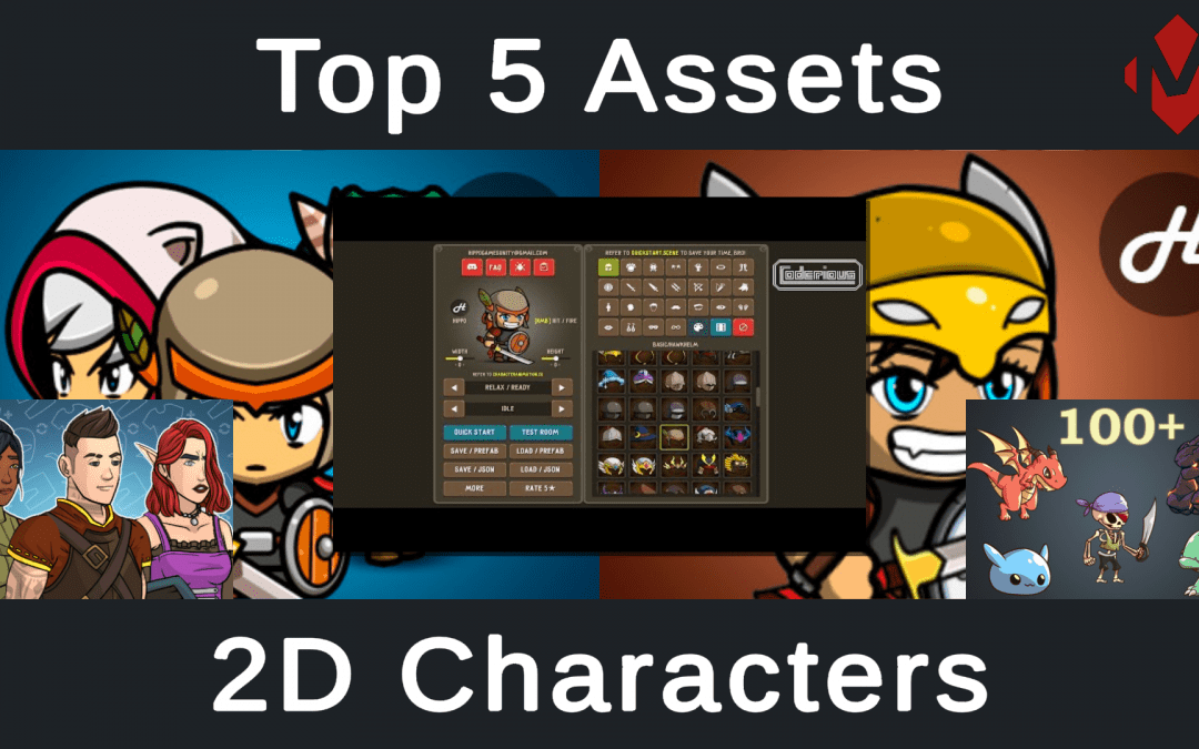 Top 5 Unity Assets – 2D Characters