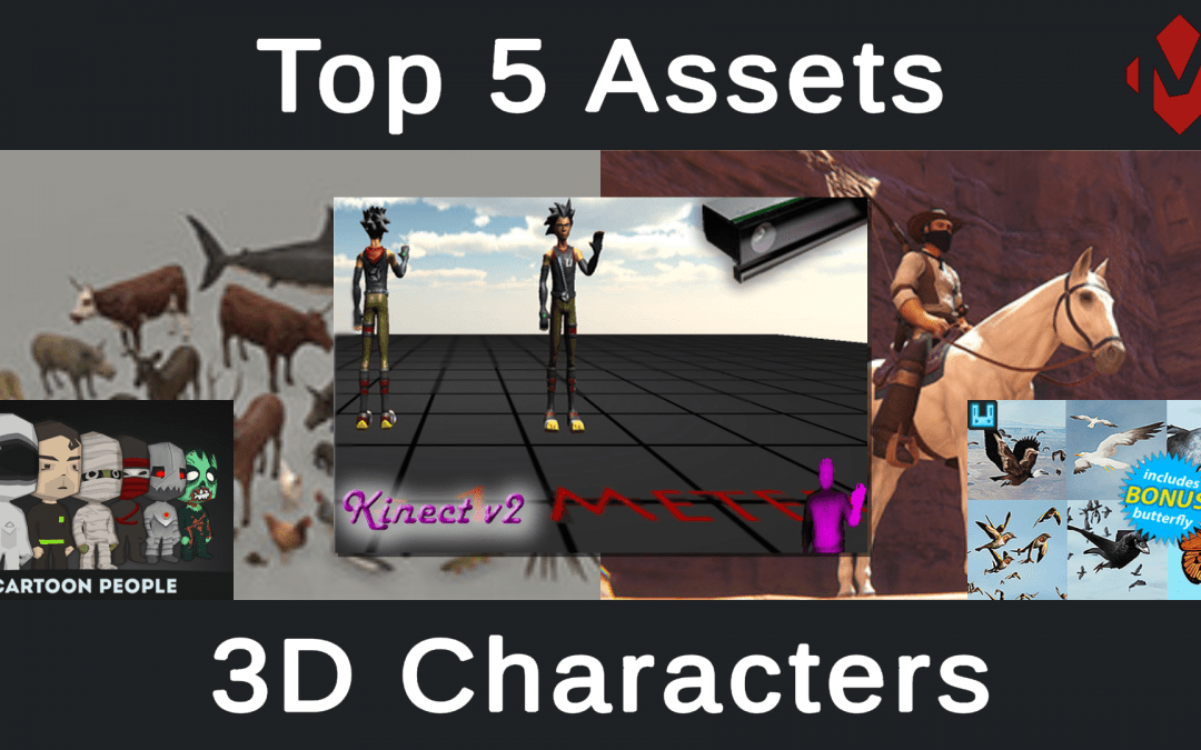 Top 5 Unity Assets – 3D Characters