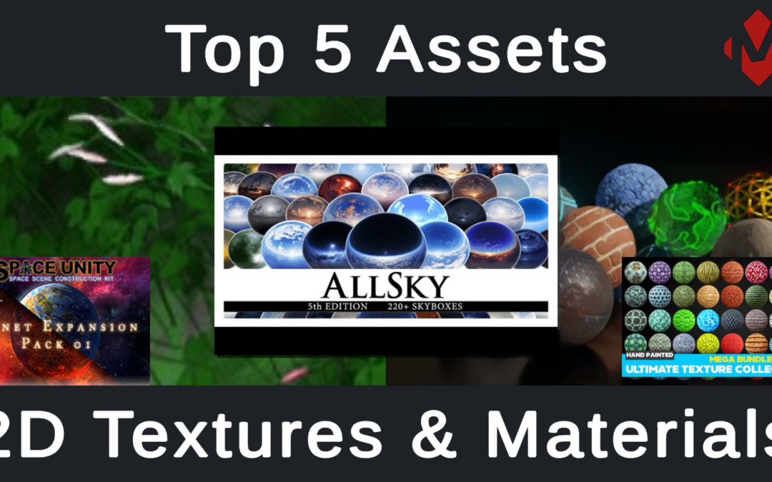 Top 5 Unity Assets – 2D Textures & Materials